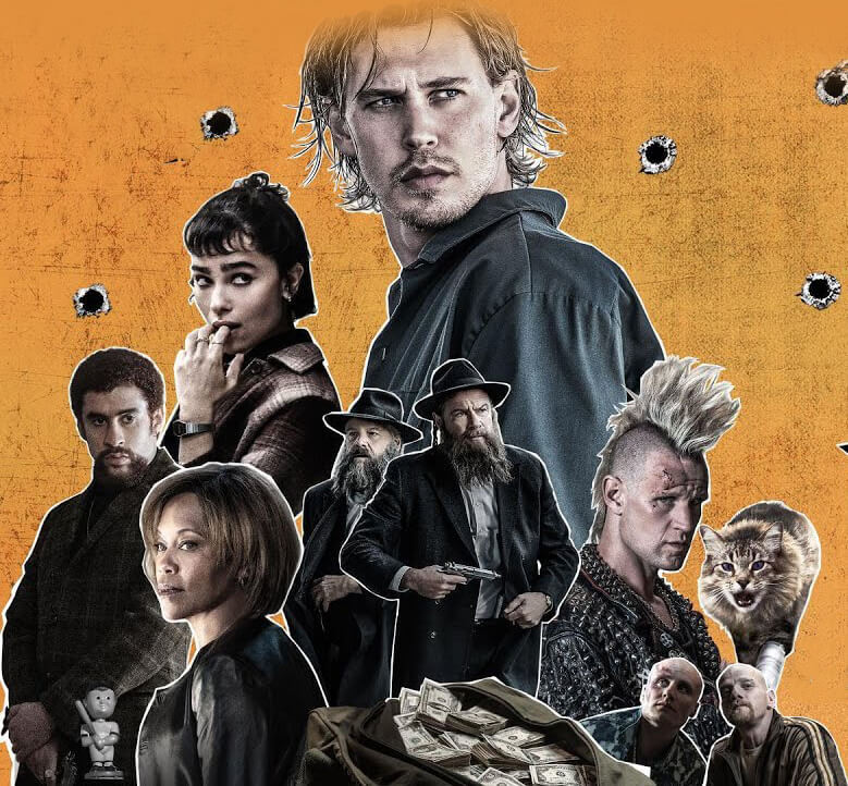 Official poster for Caught Stealing