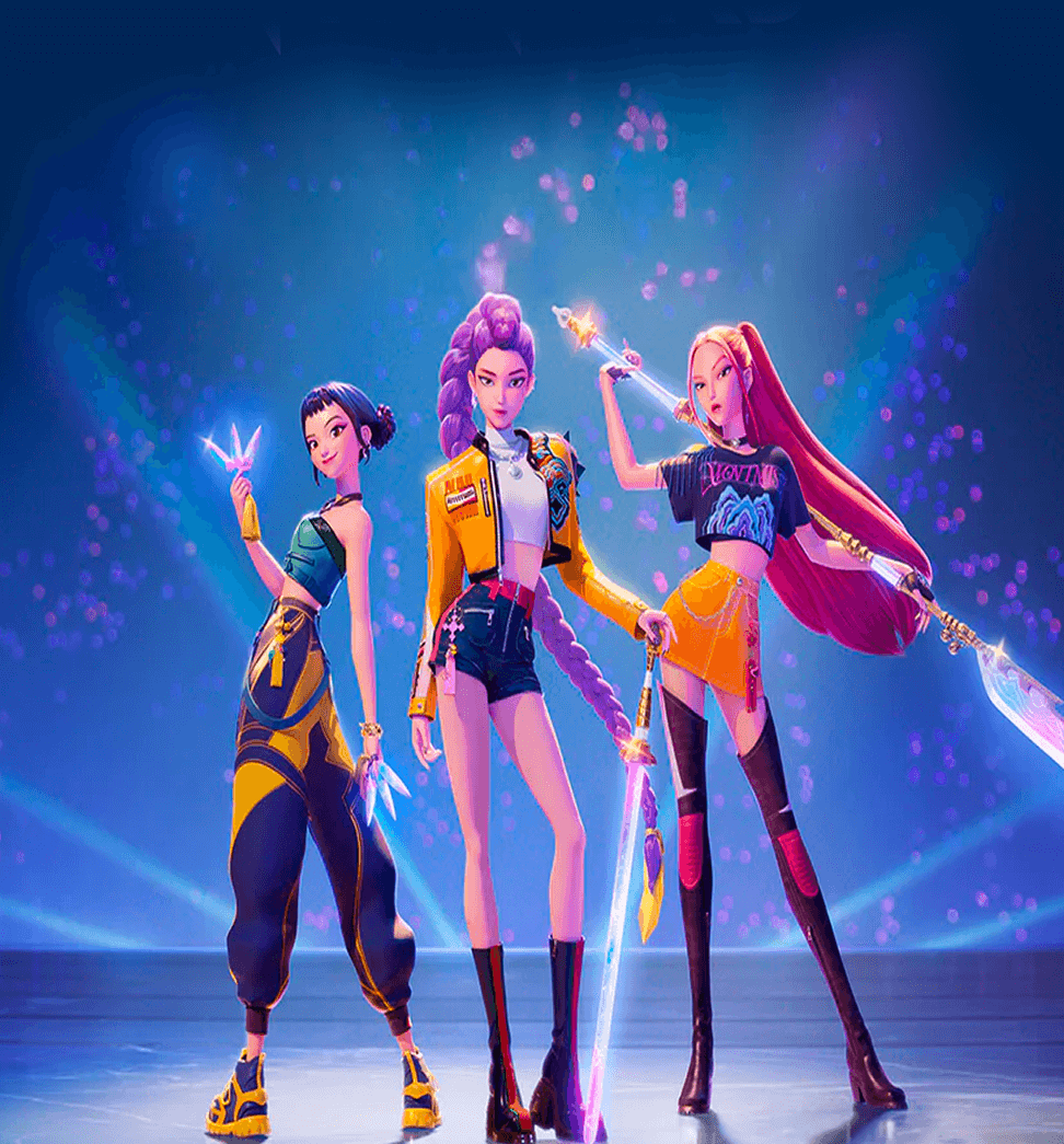 Official poster for Kpop Demon Hunters