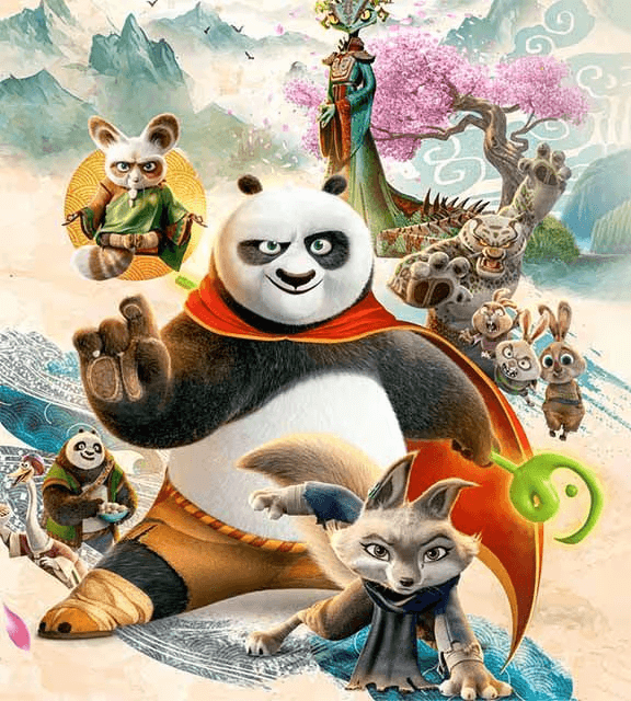 Official poster for Kung Fu Panda