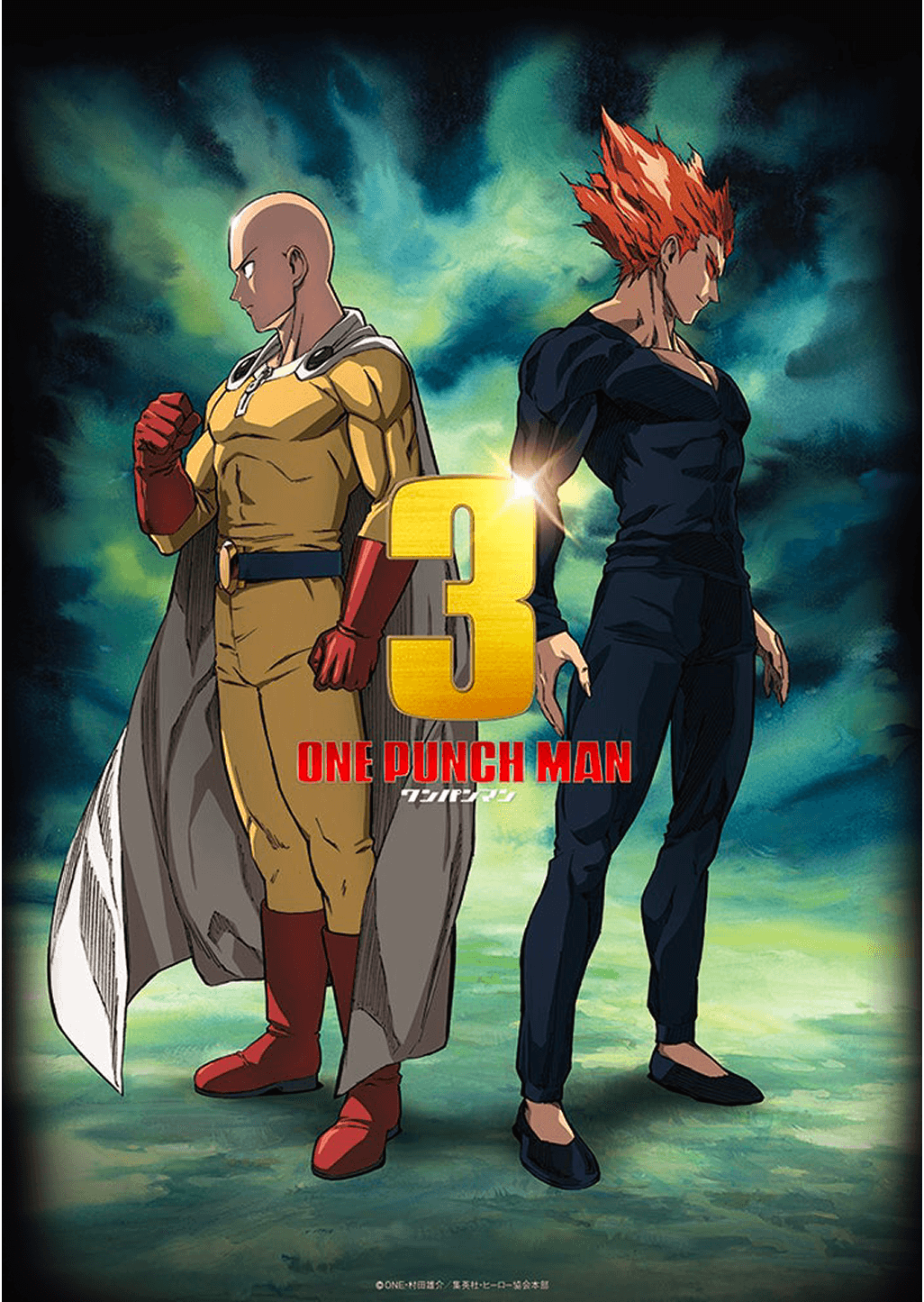 Official poster for One Punch Man