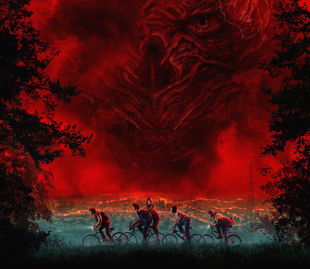 Official poster for Stranger Things -  Season 5
