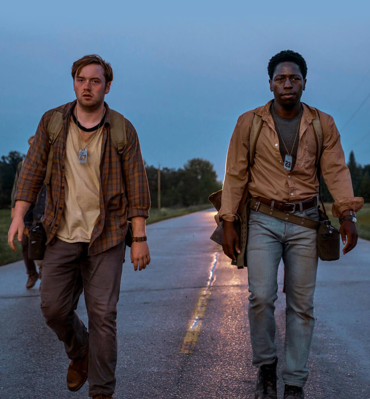 Official poster for The Long Walk