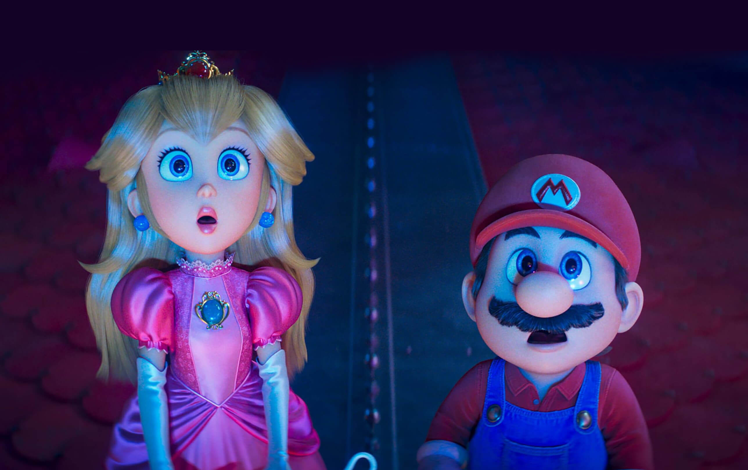 Official poster for The Super Mario Galaxy Movie