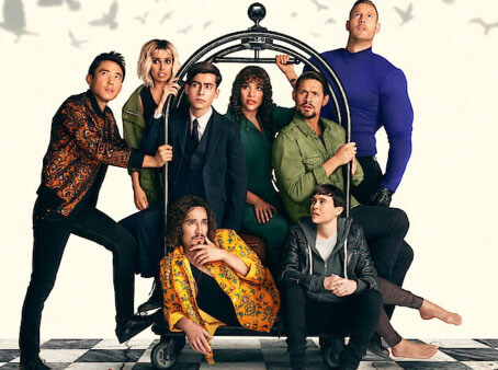 Official poster for The Umbrella Academy
