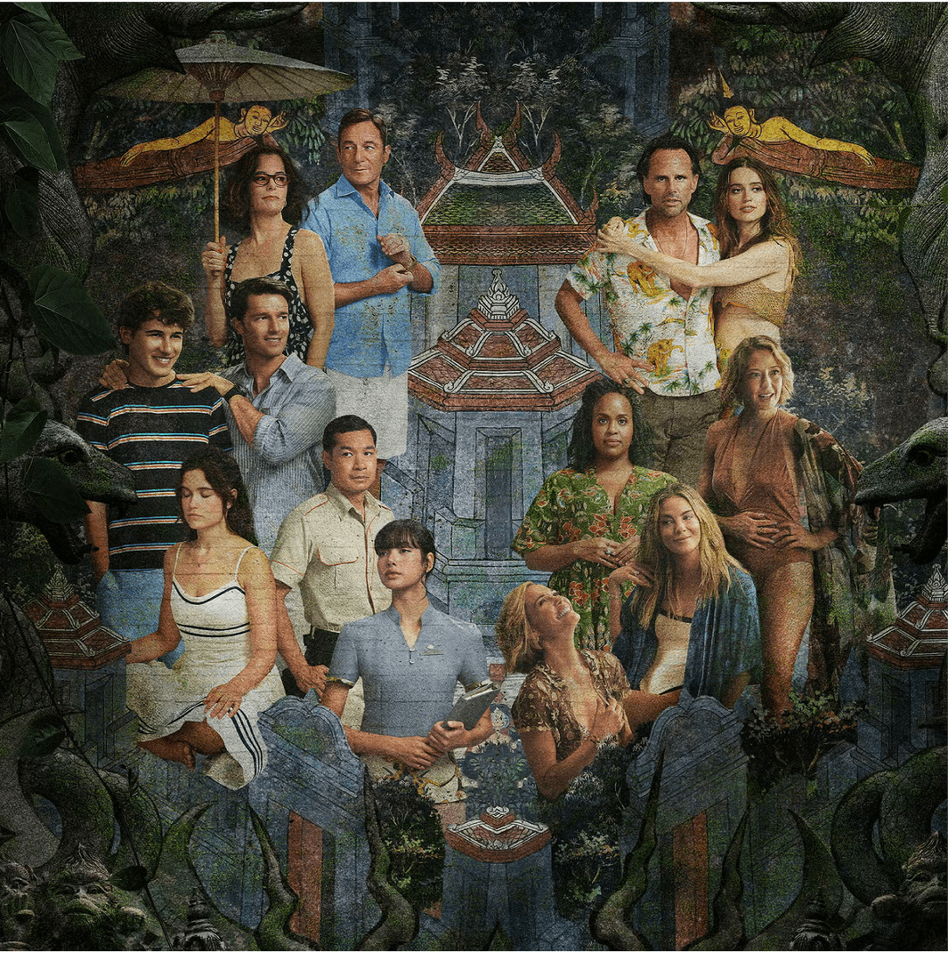 Official poster for The White Lotus